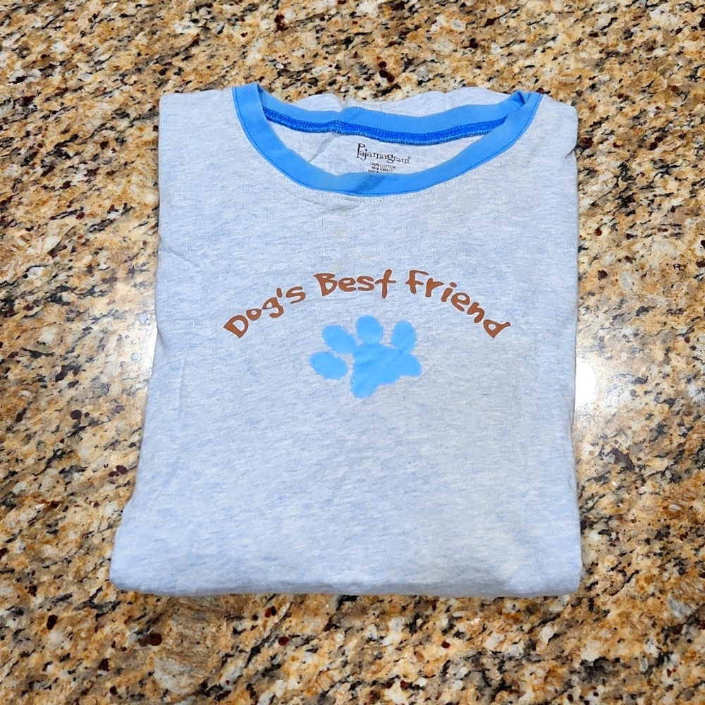 Men's cotton pajama t shirt Size Large